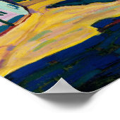 Murnau Burggrabenstrasse 1 – ワッシリーカンディンスキー ポスター (角)