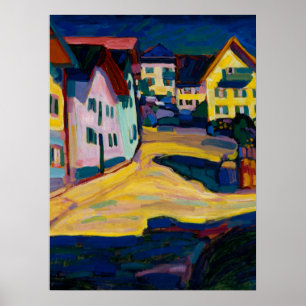 Murnau Burggrabenstrasse 1 - Wassily Kandinsky ポスター
