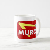 Muroc EODの年長のバッジのマグ コーヒーマグカップ (正面右)