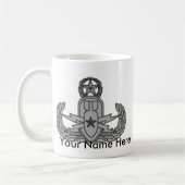 Muroc EOD MasterBadgeのコーヒー・マグ コーヒーマグカップ (左)