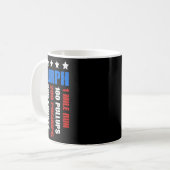 Murph 2021メモリアルデートレーニング愛国心ウォッド コーヒーマグカップ (正面左)