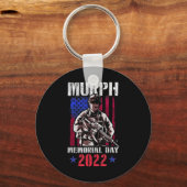 Murph 2022トレーニングチャレンジ米国記念碑 キーホルダー (正面)