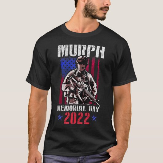Murph 2022トレーニングチャレンジ米国記念碑 tシャツ (正面)