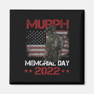 Murph 2022ハッピーメモリアルデー7月4日米国国旗 マグネット