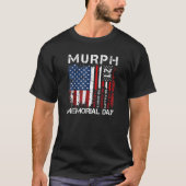 Murph 2023 American Patriotic Workout Challenge Me Tシャツ (正面)