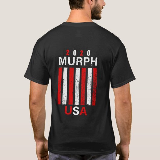 Murph Challenge 2020、メモリアルデー2020、 Tシャツ (裏面)