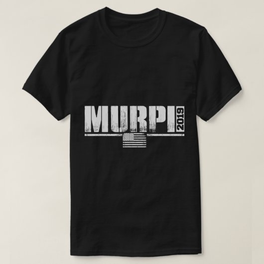 Murph Workout Veteran Memorial Day Military T Shir Tシャツ (デザイン正面)