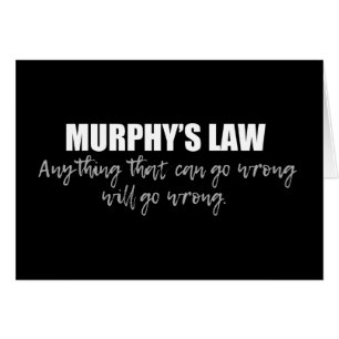 Murphyの法科学アデージカード