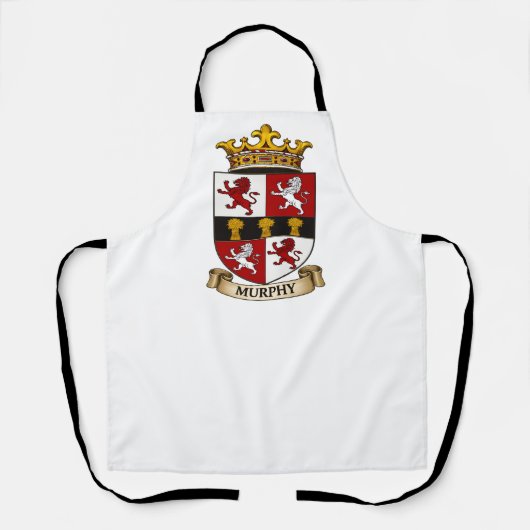 Murphy Family Coat of Arms Apron エプロン (正面)