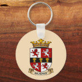 Murphy Family Coat of Arms Keychain キーホルダー (裏面)