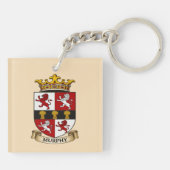 Murphy Family Coat of Arms Keychain キーホルダー (裏面)