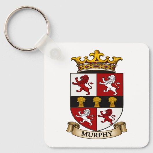 Murphy Family Coat of Arms Keychain キーホルダー (正面)