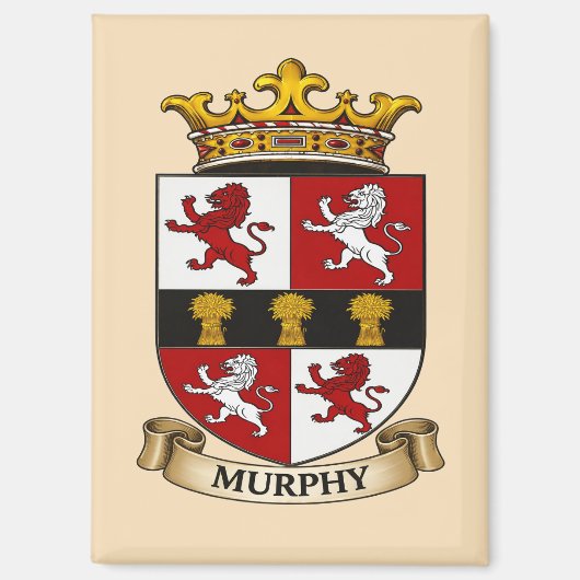 Murphy Family Coat of Arms Magnet マグネット (正面)