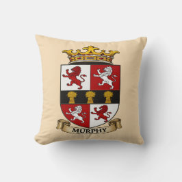 Murphy Family Coat of Arms Ornament クッション