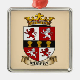 Murphy Family Coat of Arms Ornament メタルオーナメント