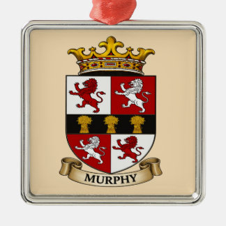 Murphy Family Coat of Arms Ornament メタルオーナメント