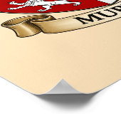 Murphy Family Coat of Arms Poster ポスター (角)