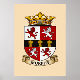 Murphy Family Coat of Arms Poster ポスター