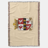 Murphy Family Coat of Arms Throw Blanket スローブランケット (正面縦)