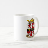 Murphy Family Coat of Arms Trivet コーヒーマグカップ (正面右)