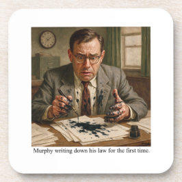 Murphy writing down his law for the first time. コースター
