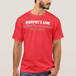 Murphysの法則 Tシャツ