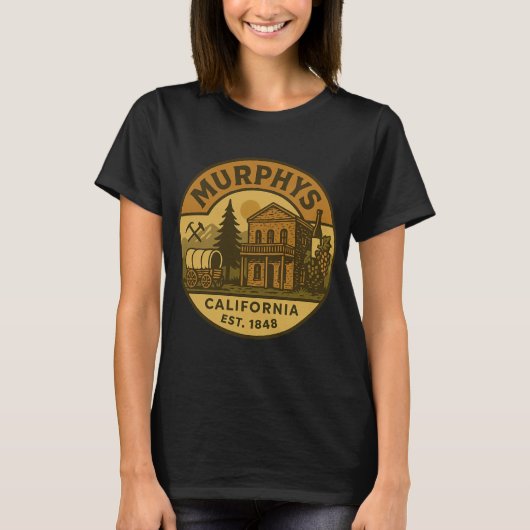 Murphy's California Vintage Emblem Tシャツ (正面)