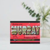 Murray Kentucky Travel Postcardからの挨拶 ポストカード (スタンド正面)