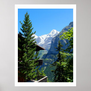 Murren in Switzerland ポスター