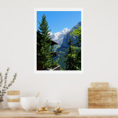 Murren in Switzerland ポスター (キッチン)