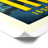 Mürren Switzerland Vintage Ski Poster ポスター (角)