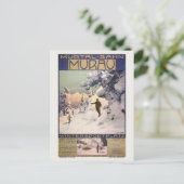 Murtalbahn Murau Austria Vintage Poster 1907 ポストカード (スタンド正面)