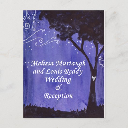 Murtaugh/Reddyの郵便はがき インビテーションポストカード (正面)