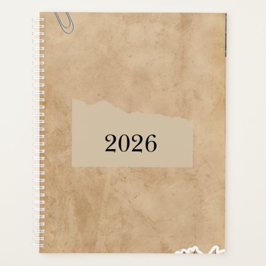 Murugi Stationery Co. 2026 ソフトプランナー プランナー手帳 (正面)