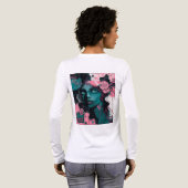 MUSA DE LAS FLORES トライブレンドＴシャツ (背面全体)