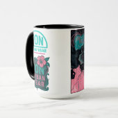 MUSA FLORAL マグカップ (正面左)