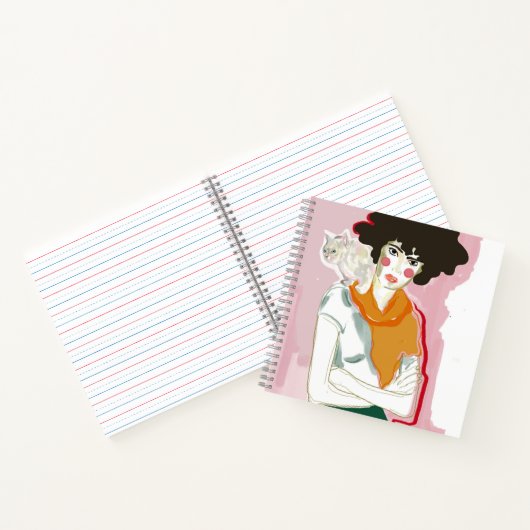 Musa y felino ノートブック (内部)