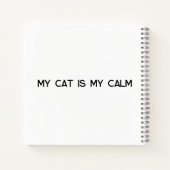 Musa y felino ノートブック (裏面)