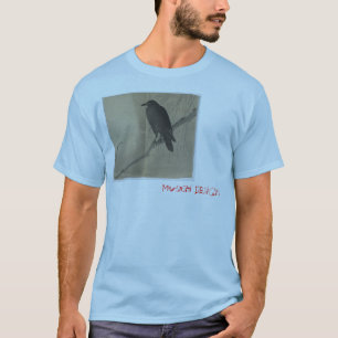 Musashiのデザインのワタリガラス Tシャツ