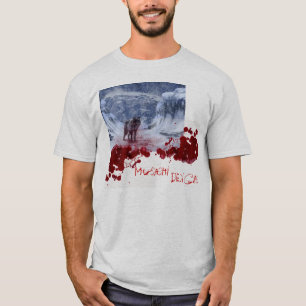 Musashiはオオカミを設計します Tシャツ