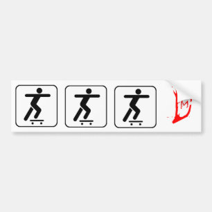 MusashiはStickpushersを設計します バンパーステッカー