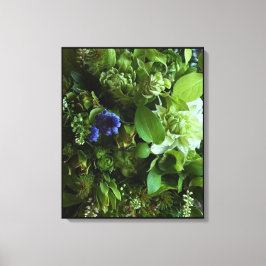 Muscari & Clematis Botanical Canvas Art キャンバスプリント