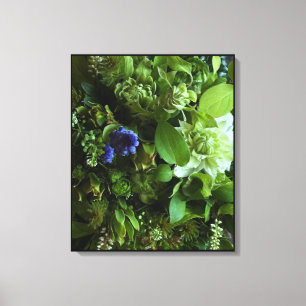 Muscari & Clematis Botanical Canvas Art キャンバスプリント