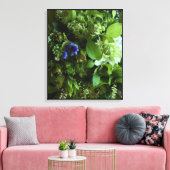 Muscari & Clematis Botanical Canvas Art キャンバスプリント (インサイチュ (リビング))