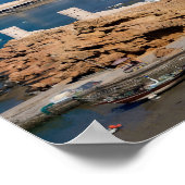 Muscat近くのスールタウン – オマーン ポスター (角)