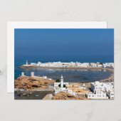 Muscat近くのスールタウン – オマーン 招待状 (正面/裏面)