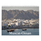 Muscat-Oman Calendar カレンダー (カバー)