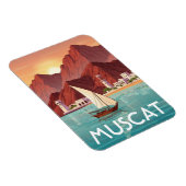 Muscat Oman Travel マグネット (右側)