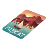 Muscat Oman Travel マグネット (左側)