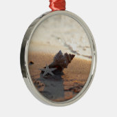 Muschel am Meer メタルオーナメント (右)